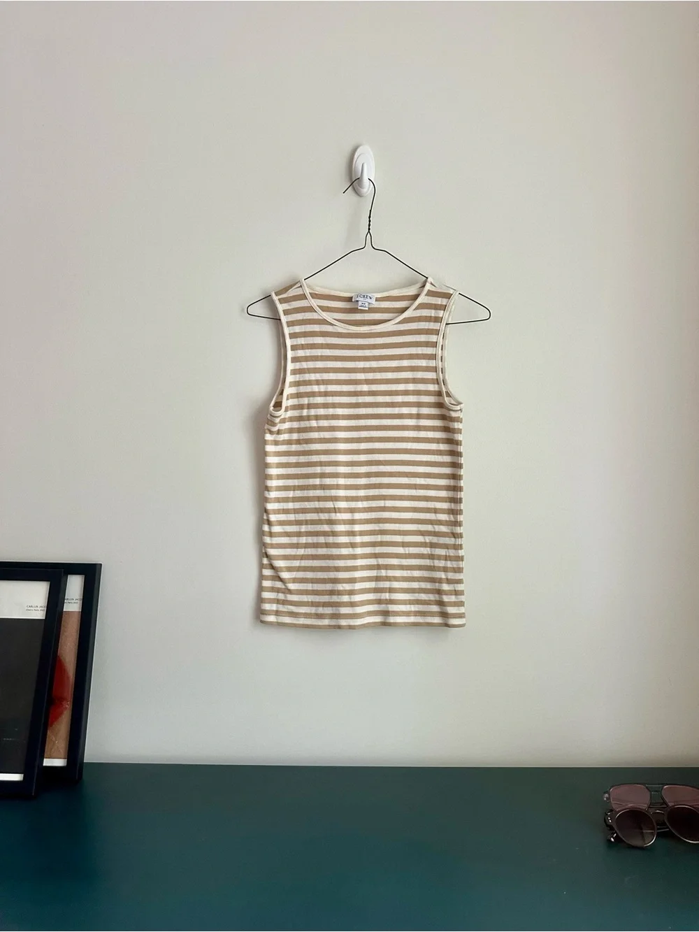 J Crew Striped Tank Top
